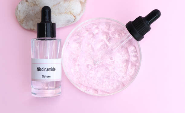 Niacinamide in a bottle, Substances used for treatment or medical beauty enhancement, beauty product